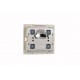 CTAA-02/02 Double Push-Button